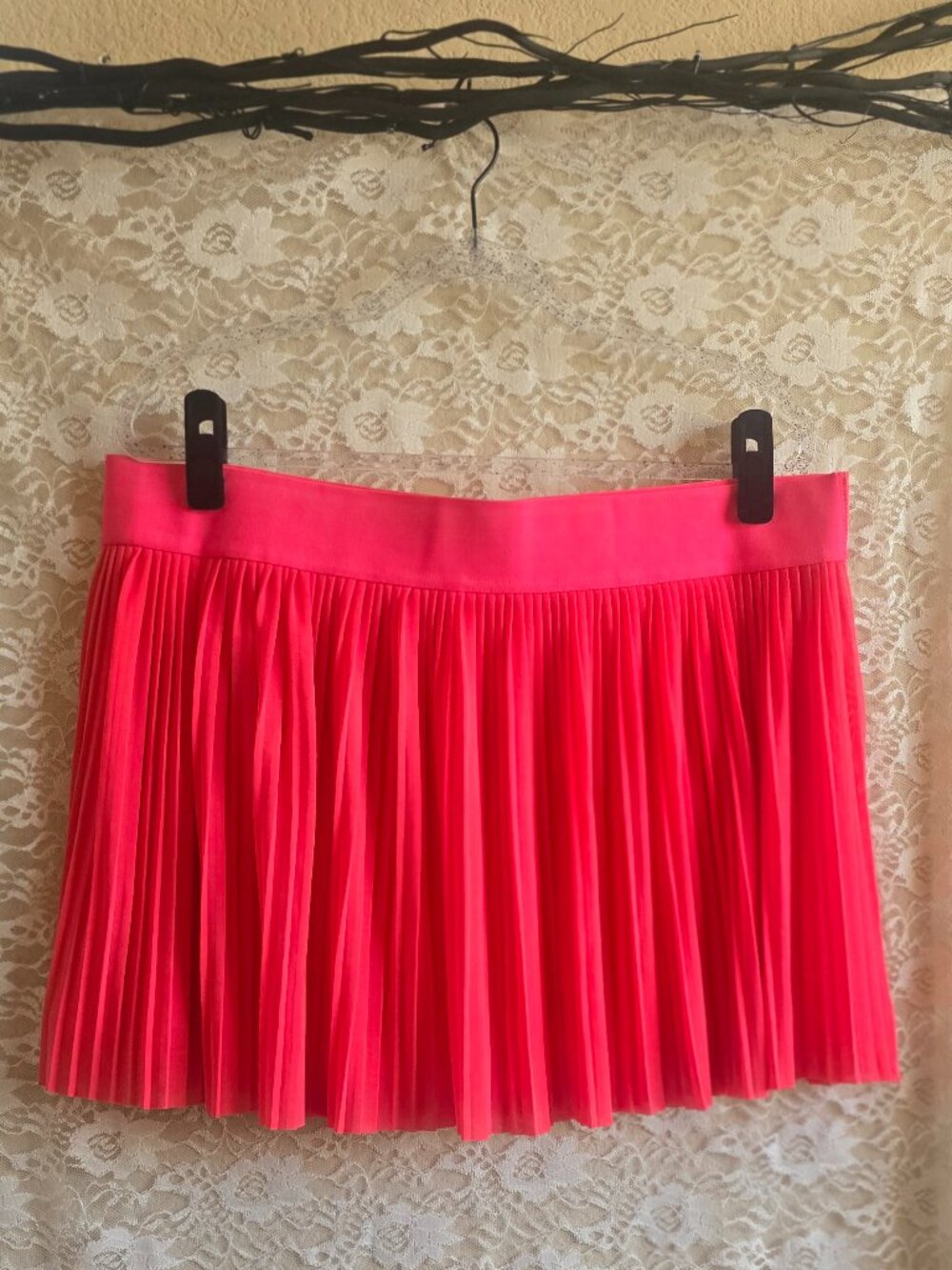 Sheer Pink Pleated Skort - Pleated Skort - Y2K - Festival - Cheer - Tennis